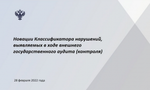 Сотрудники Счетной палаты Тюменской области приняли участие в семинаре Счетной палаты РФ по новациям классификатора нарушений