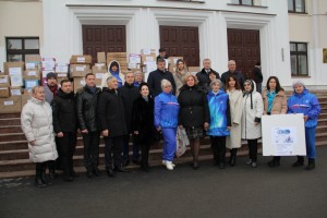 Председатель Счетной палаты Тюменской области Дмитрий Огородников принял участие в отправке очередного гуманитарного груза в зону СВО